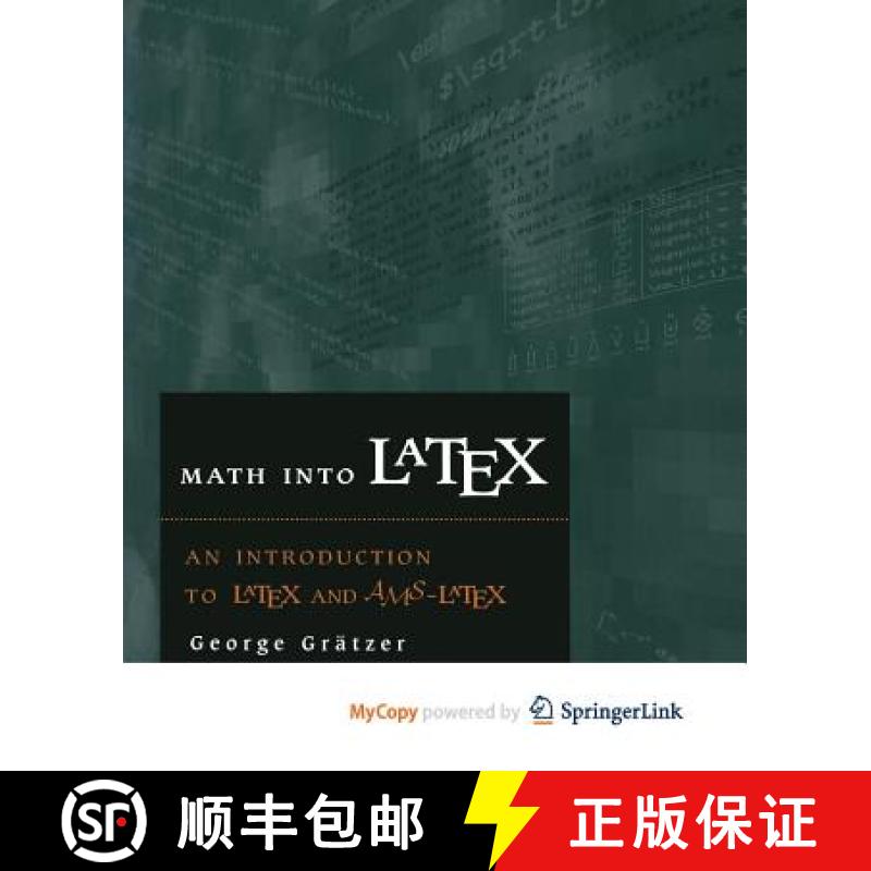 【2-3周达】Math into LATEX : An Introduction to LATEX and AMS-LATEX [9781475724479]