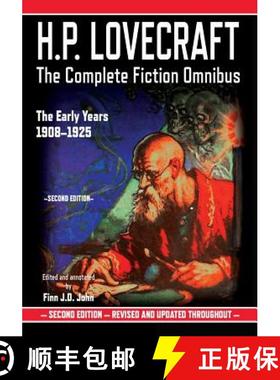 【3-4周达】H.P. Lovecraft: The Complete Fiction Omnibus Collection - The Early Years: 1908-1925 [9781635913125]