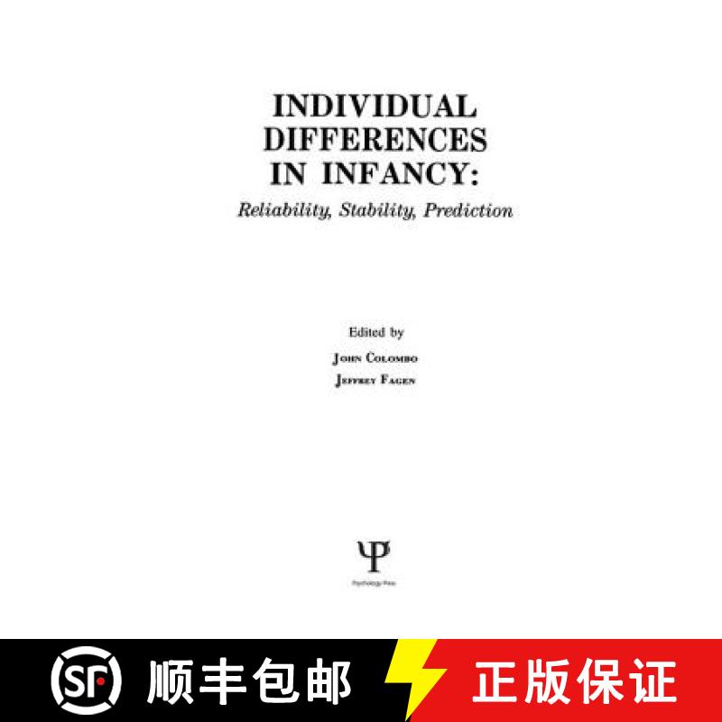 【3-4周达】individual Differences in infancy : Reliability, Stability, and Prediction [9781138882720]
