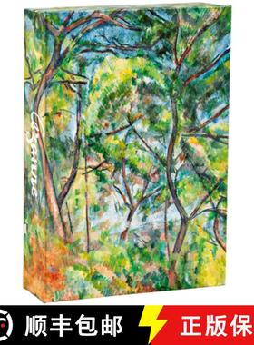 【3-4周达】Teneues - Fliptop: Cezanne Landscapes, 20 Full Color Notecards, 20 Classic White Envelopes... [9781623258283]