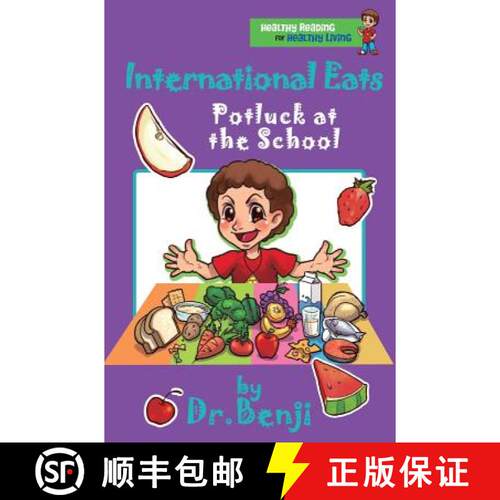 【3-4周达】精装 International Eats, Potluck at the School [9780991036196]
