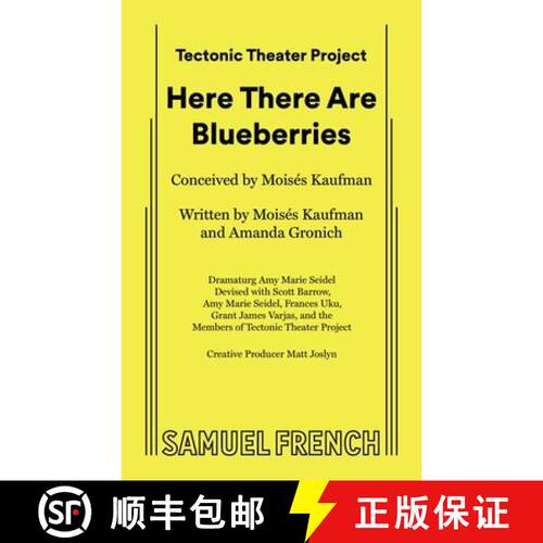 【3-4周达】Here There Are Blueberries [9780573711886]