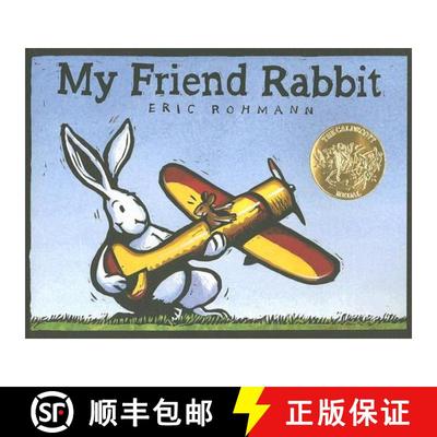 【3-4周达】My Friend Rabbit: A Picture Book [9780312367527]