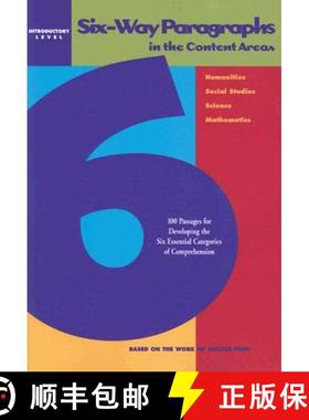 预订 Six-Way Paragraphs in the Content Areas: Introductory Level: 100 Passages for Developing the Six... [9780809203710]
