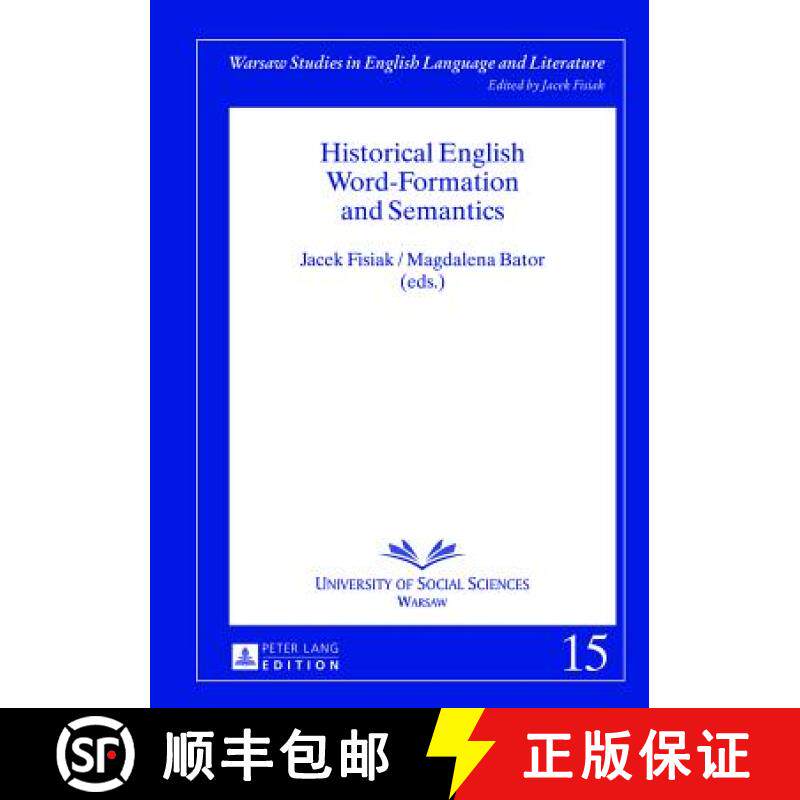 预订 Historical English Word-Formation and Semantics [9783631634158]