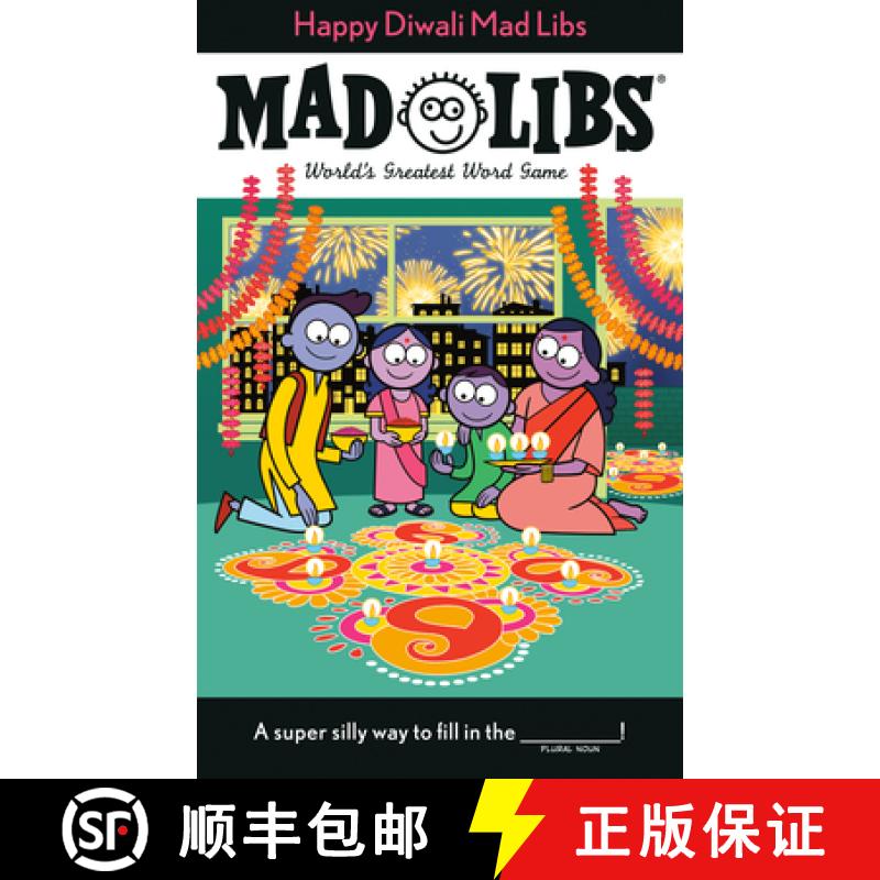 【3-4周达】Happy Diwali Mad Libs: World's Greatest Word Game [9780593094006]