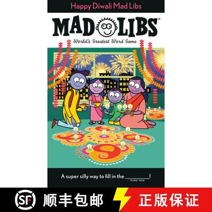 【3-4周达】Happy Diwali Mad Libs: World's Greatest Word Game [9780593094006]