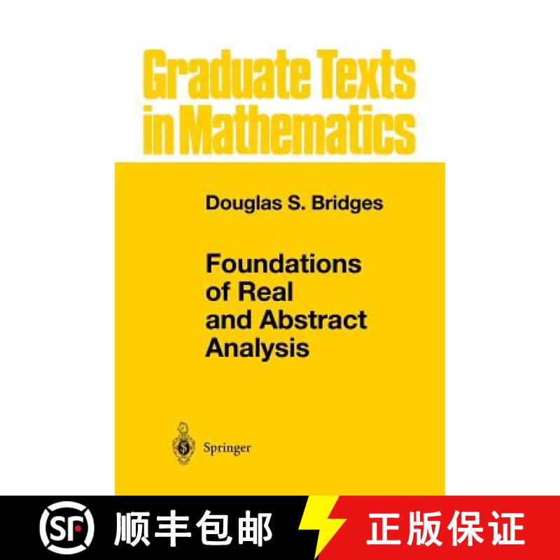 【3-4周达】Foundations of Real and Abstract Analysis [9781475771619]