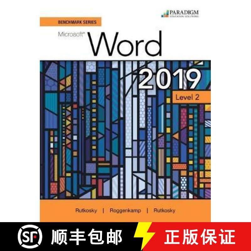 【3-4周达】Benchmark Series: Microsoft Word 2019 Level 2: Text, Review and Assessments Workbook and e... [9780763891626]