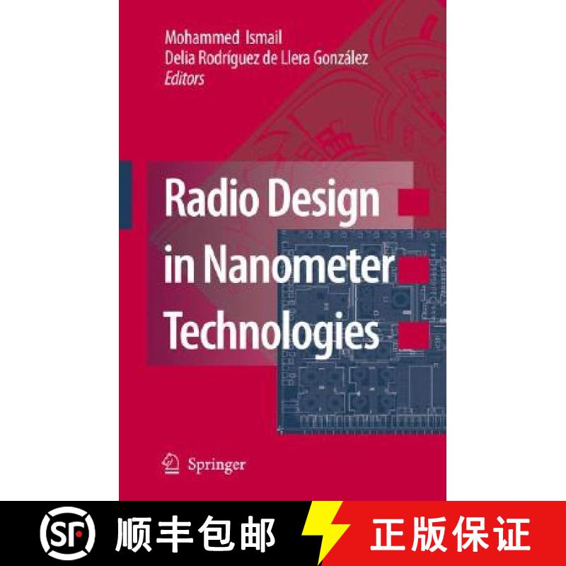 【3-4周达】Radio Design in Nanometer Technologies [9781402048234]