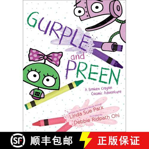 【3-4周达】精装 Gurple and Preen: A Broken Crayon Cosmic Adventure [9781534431416]
