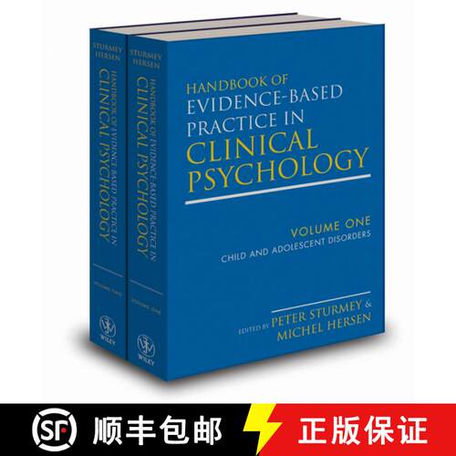 【3-4周达】精装 Handbook of Evidence-Based Practice in Clinical Psychology, 2 Volume Set: 2 Volume Set [9780470335420]
