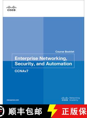 【3-4周达】Enterprise Networking, Security, and Automation Course Booklet (Ccnav7) [9780136634737]