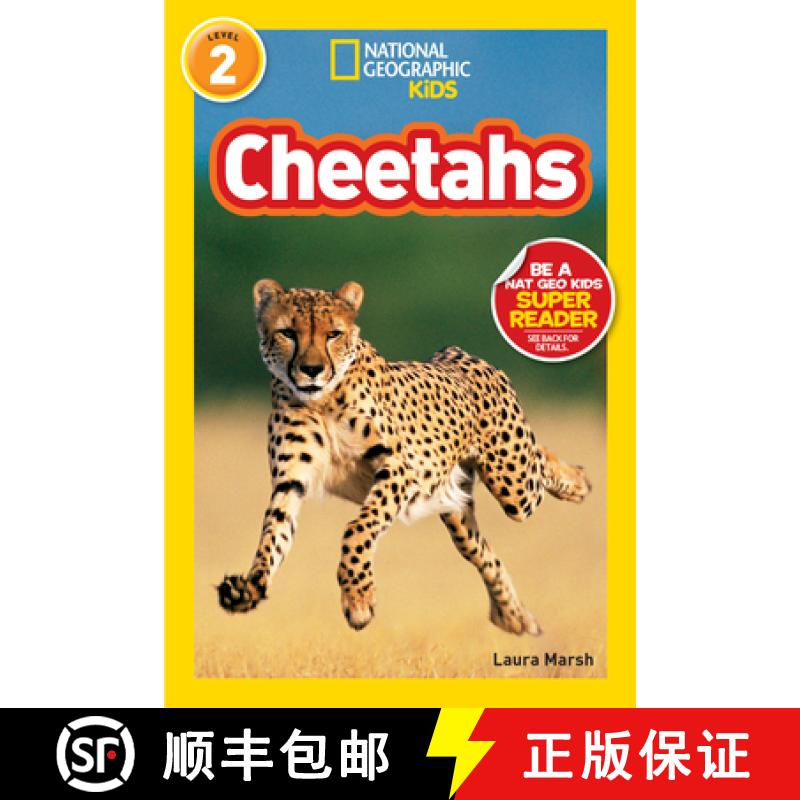 【3-4周达】Cheetahs (National Geographic Kids Readers, Level 2) [9781426308550]
