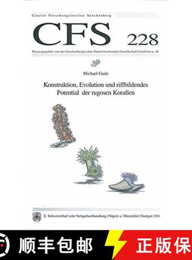 预订 Konstruktion, Evolution und Riffbildendes Potential der Rugosen Korallen [9783510610716]