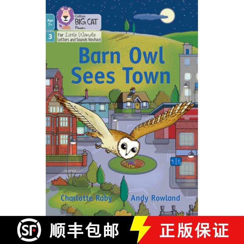 【3-4周达】Barn Owl Sees the Town: Phase 3 Set 1 Blending Practice [9780008551759]