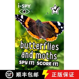 【3-4周达】i-SPY Butterflies and Moths: What Can You Spot? [9780008431792]