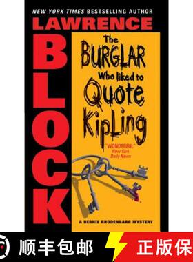【3-4周达】The Burglar Who Liked to Quote Kipling [9780060731250]
