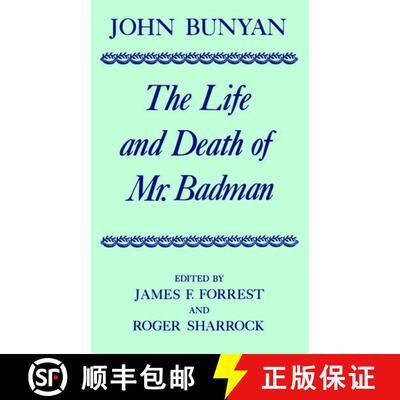 【3-4周达】精装 The Life and Death of Mr. Badman: Presented to the World in a Familiar Dialogue Betwe... [9780198127420]