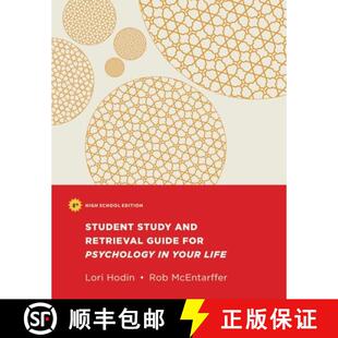 【3-4周达】The Student Study and Retrieval Guide for Psychology in Your Life (Fourth High School Edit... [9781324047117]