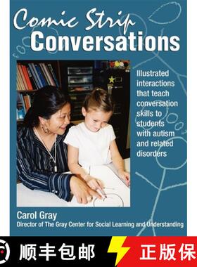 【3-4周达】Comic Strip Conversations: Illustrated Interactions That Teach Conversation Skills to Stud... [9781885477224]