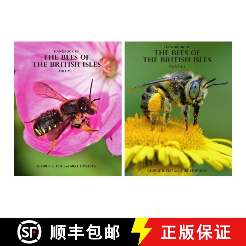 【3-4周达】Handbook of the Bees of the British Isles (2-Volume Set) [9780903874519]