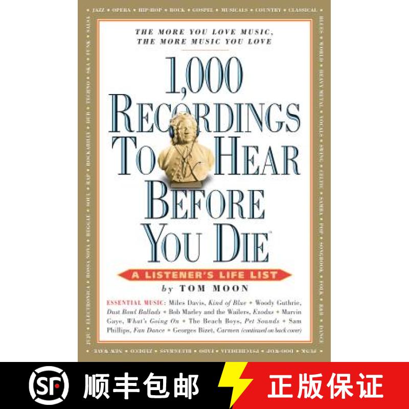 预订 1,000 Recordings to Hear Before You Die: A Listener's Life List [9780761139638]
