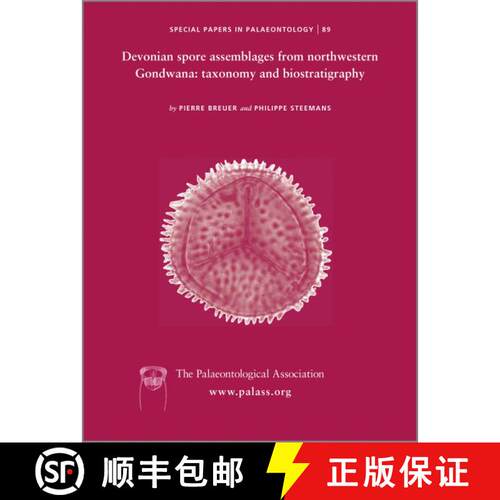 【3-4周达】Special Papers In Palaeontology 89 - Devonian Spore Assemblages From North-Western Gondwan... [9781118730638]