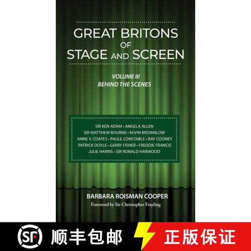 【3-4周达】精装 Great Britons of Stage and Screen (hardback): Volume III: Behind the Scenes [9798887711560]