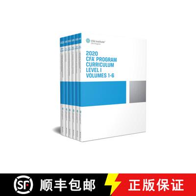 预订 CFA Program Curriculum 2020 Level I Volumes 1–6 Box Set [9781946442949]