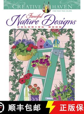 预订 Creative Haven Fanciful Nature Designs Coloring Book [9780486848761]