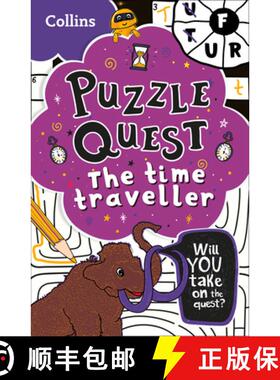 【3-4周达】Puzzle Quest The Time Traveller: Solve More Than 100 Puzzles in This Adventure Story for K... [9780008457488]