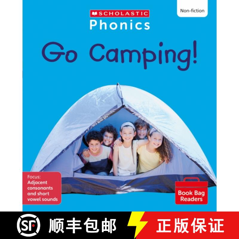 【3-4周达】Go Camping! (Set 7) Matched to Little Wandle Letters and Sounds Revised [9780702320941]