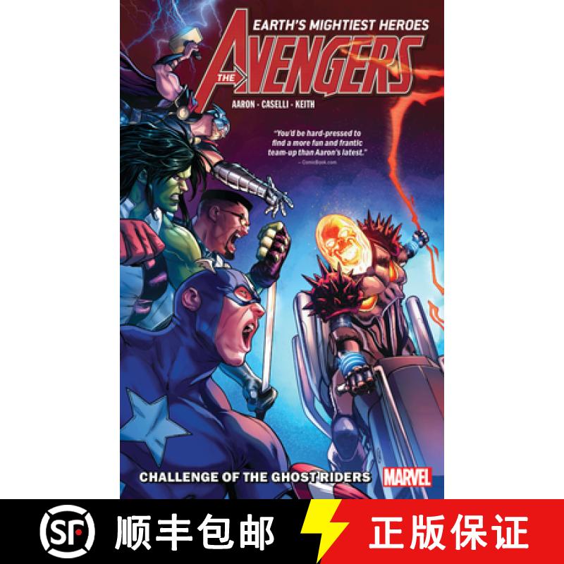 【3-4周达】Avengers by Jason Aaron Vol. 5: Challenge of the Ghost Riders [9781302920937]
