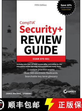 【3-4周达】Comptia Security+ Review Guide: Exam Sy0-601 [Wiley备考类] [9781119735380]