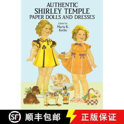 预订 Authentic Shirley Temple Paper Dolls and Dresses [9780486266107]
