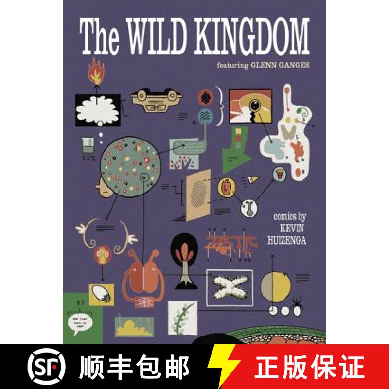 【4周达】Wild Kingdom: The new master of comics experimentalism returns with his everyman, Glenn Ganges [9781770460003]