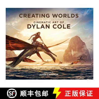 【3-4周达】精装 Creating Worlds: The Disney and 20th Century Studios Cinematic Art of Dylan Cole [9781835415689]