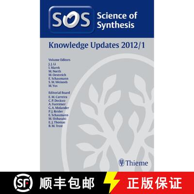 【3-4周达】精装 Science of Synthesis 2012: Volume 2012/1: Knowledge Updates 2012/1 [9783131671813]