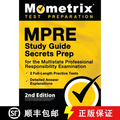 【3-4周达】MPRE Study Guide Secrets Prep for the Multistate Professional Responsibility Examination, ... [9781516718078]