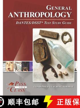 【3-4周达】General Anthropology DANTES/DSST Test Study Guide [9781614336952]