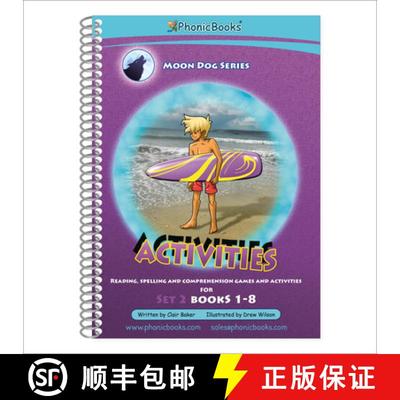 【3-4周达】Phonic Books Moon Dogs Set 2 Activities: Photocopiable Activities Accompanying Moon Dogs S... [9781783693030]