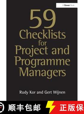 【3-4周达】59 Checklists for Project and Programme Managers [9780566087752]