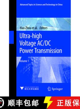 【3-4周达】Ultra-high Voltage AC/DC Power Transmission (Softcover reprint of the original 1st ed. 2018) [9783662572047]