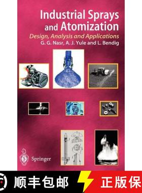 【3-4周达】Industrial Sprays and Atomization : Design, Analysis and Applications [9781852334604]