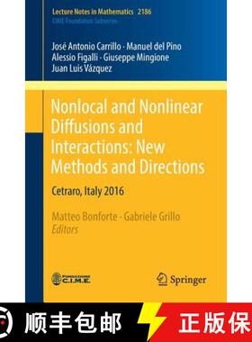 【3-4周达】Nonlocal and Nonlinear Diffusions and Interactions: New Methods and Directions : Cetraro, ... [9783319614939]