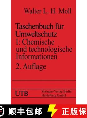 【3-4周达】Taschenbuch Für Umweltschutz: Band I: Chemische Und Technologische Informationen [9783798503717]