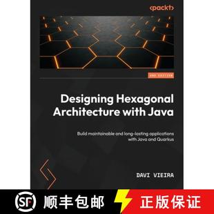with Edition Designing Architecture lasting... 预订 long Java Hexagonal maintainable Build Second 9781837635115 and
