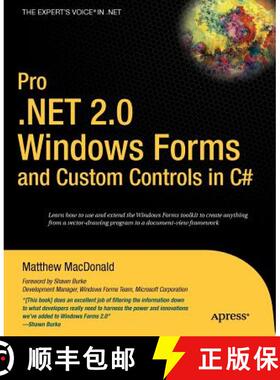 【3-4周达】Pro .Net 2.0 Windows Forms and Custom Controls in C#: From Professional to Expert [9781590594391]