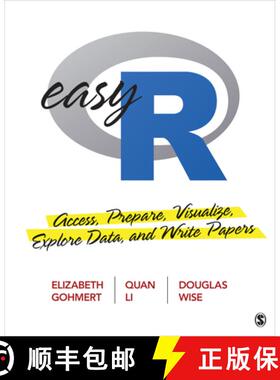 【3-4周达】Easy R: Access, Prepare, Visualize, Explore Data, and Write Papers (1) [9781544379418]